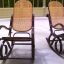 classic Nicaraguan rocking chairs in Granada NIcaragua